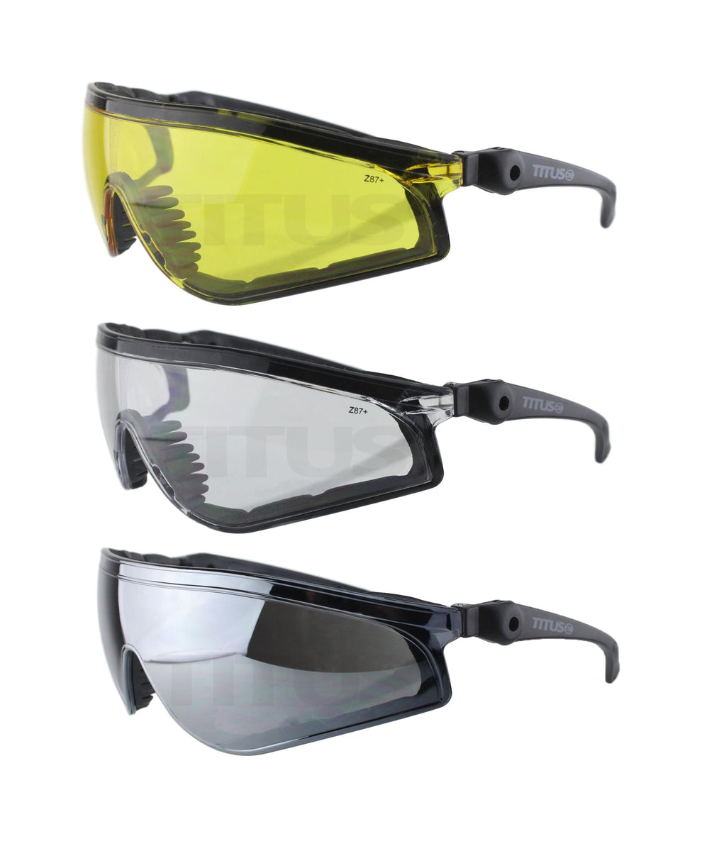 Titus G17 Ratcheting Arm Glasses - Sports Riders Safety Glasses – TITUS CSE
