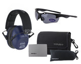 Titus 2 Series Slim-Line 34 NRR Hearing Protection Safety Glasses Combos