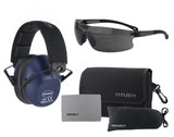 Titus 2 Series Slim-Line 34 NRR Hearing Protection Safety Glasses Combos