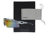 Titus G20 All Sport Safety Glasses Shooting Eyewear Motorcycle Protection ANSI Z87+ Compliant