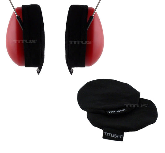 TITUS Earmuff Hygiene Kit & Replacement Parts (2X Sweat Covers)